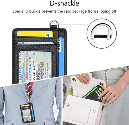 FurArt Slim Minimalist Wallet, Front Pocket Wallets, RFID Blocking, Credit Card Holder for Men & Women