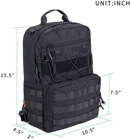 EXCELLENT ELITE SPANKER Outdoor Hydration Backpack Bundle Packs Water Bladder Carrier for 3L Water Bladder