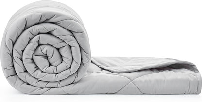 Cozy Bliss Cooling Blanket for Hot Sleepers, Q-Max 0.4 Cooling Comfort for Girls Boys, Cold Blankets for Night Sweats Sleeping, Ultra-Cool Lightweight Breathable Summer Blanket for Travel