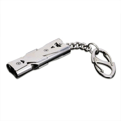 Whistle Emergency Whistles Keychain Rape Whistle Stainless Steel High Decibel Whistles … …
