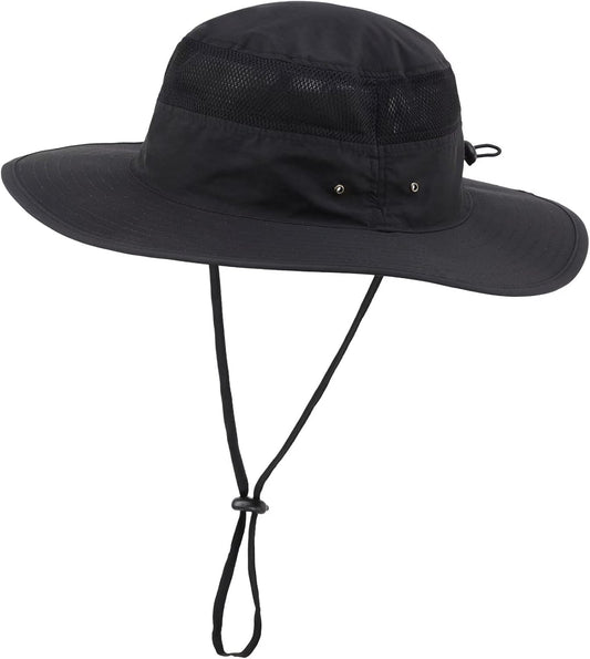 Home Prefer UPF 50+ Men's Sun Hat Wide Brim Bucket Hat UV Protection Hat for Mens Womens Beach Safari Gardening Golf Fishing