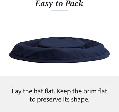 Wallaroo Hat Company – Women’s Aqua Hat – UPF 50+ Sun Protection, Packable Design Featuring Chin Strap for Medium Crown Sizes