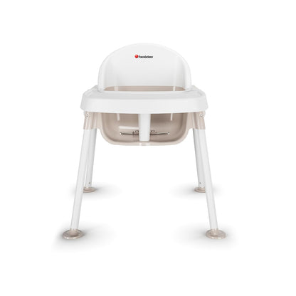 Foundations Secure Sitter Feeding Chairs 3-Pack, No-Tip Feet, 3-Point Adjustable Harness, Removable Tray, Stackable Feeding Chairs (13 inch)