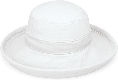 Wallaroo Hat Company Women’s Casual Traveler Sun Hat - UPF 50+ Sun Protection, Wide Brim, Packable, Adjustable, Medium