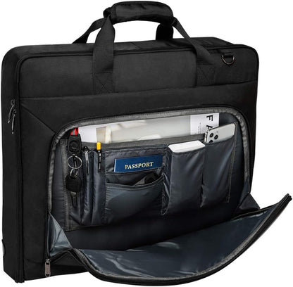 Modoker Suit Luggage Garment Bag with Shoulder Strap, Suit Carry on Bag Hanging Suitcase Garment Bags for Men Women Business Travel