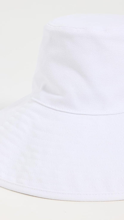 Hat Attack Women's Livvy Canvas Sun Hat with Removable Twill Chinstrap