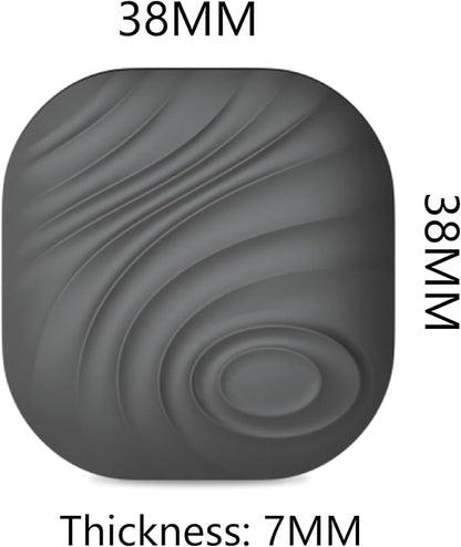 Smart Key Finder - Only iOS(Not for Android) - Bluetooth Smart Key Tracker Tag - Work for Apple Find My - Keep Track of The Items That Matter Most (4-Coffee)