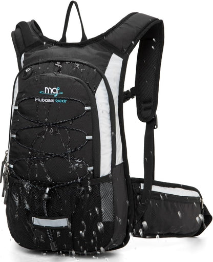15L Insulated Hydration Backpack Pack with 2L Water Bladder Lightweight Hiking Backpack Bag for Women Men Daypack for Hiking Running Festival Camping Biking