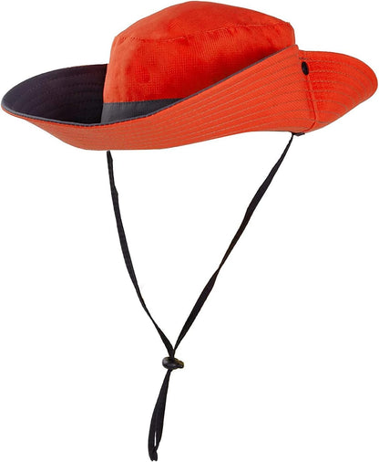 Rosoz Ponytail Sun Bucket Hats for Women UV Protection Foldable Mesh Wide Brim Hiking Beach Fishing Summer Safari