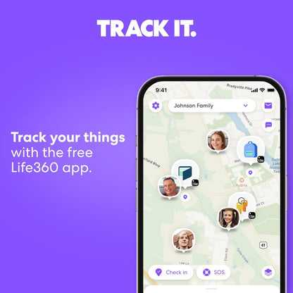 Tile by Life360 Pro - Powerful Bluetooth Tracker, Key Finder and Item Locator for Keys Bags, and More. Both iOS and Android Compatible. Phone Finder. 2-Pack (Black/White)