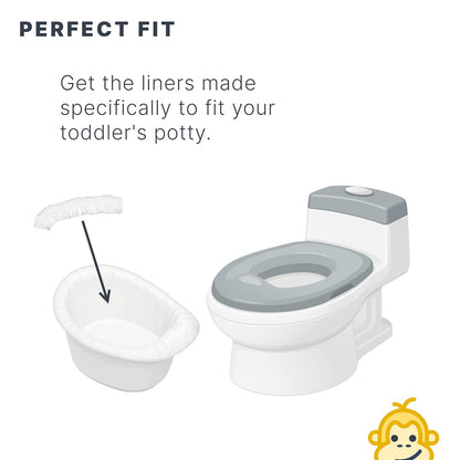 Premium Refill Potty Bags - Strong, Leak-Proof Bags for Travel Potties, Potty Chairs, Potty Seats & Portable Toilets (Regular Size, 30, Count)
