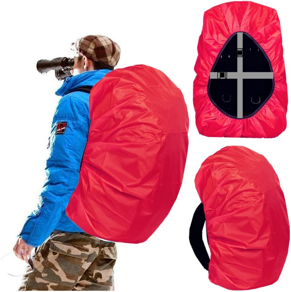Joy Walker Waterproof Backpack Rain Cover, 12000mm Ultra-Waterproof, Upgraded Ultra-Strong Multilayers, Antislip Buckle Strap