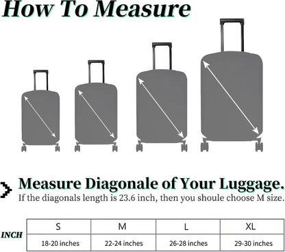 Suitcase Protector Plus 1 Luggage Tag, Sunflower Orchids Travel Suitcase Cover - XL, Dustproof, Anti-Scratch