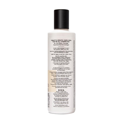 SEEN Shampoo - Scented - Non-Comedogenic & Sulfate-Free Hair Shampoo- Dermatologist-Developed - Safe for Sensitive & Acne Prone Skin