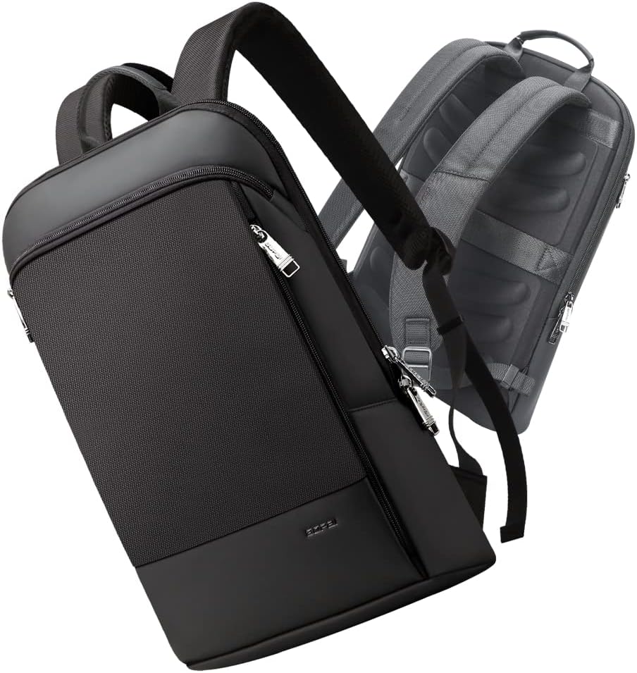 BOPAI 17 inch Super Slim Laptop Backpack Men&Women Anti Theft Backpack Waterproof College Backpack Travel Laptop Backpack for Men Business Laptop Backpack Casual Daypack for Men