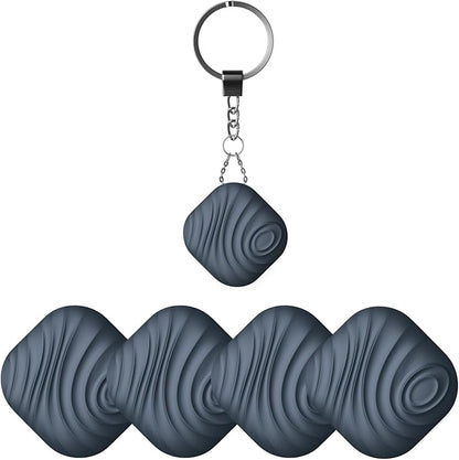 Findhting Key Finder - Bluetooth Tracker Item Locator with Key Chain for Keys Pet Wallets or Backpacks and Tablets (Dark Blue)