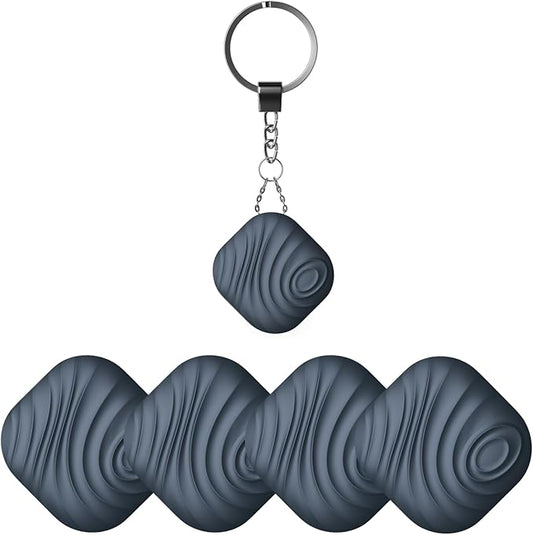 Findhting Key Finder - Bluetooth Tracker Item Locator with Key Chain for Keys Pet Wallets or Backpacks and Tablets (Dark Blue)