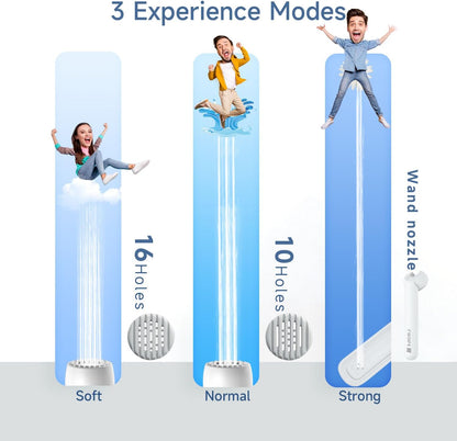 Portable Bidet | High Pressure | Travel Bidets with 2 Different Nozzle | Rechargeable Electric Portable Bidet for Men & Women | Portable Bidets for Travel