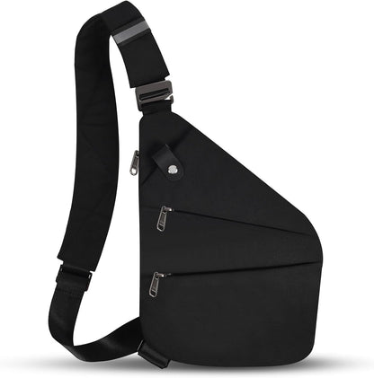Anti Theft Crossbody Bag,Anti Theft Travel Bag for Women Men,Sling Crossbody Bag for Travel, Sport, Work