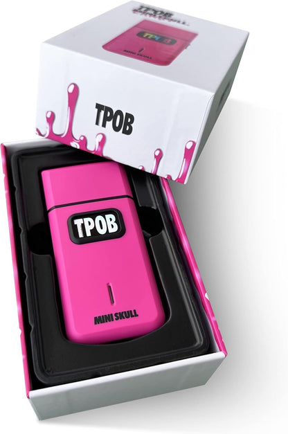TPOB Mini Skull Single Shaver Compact Design That can fit in Your Pocket with a Turbo Charged Motor, Perfect for Both Professional and at-Home use (Candy)
