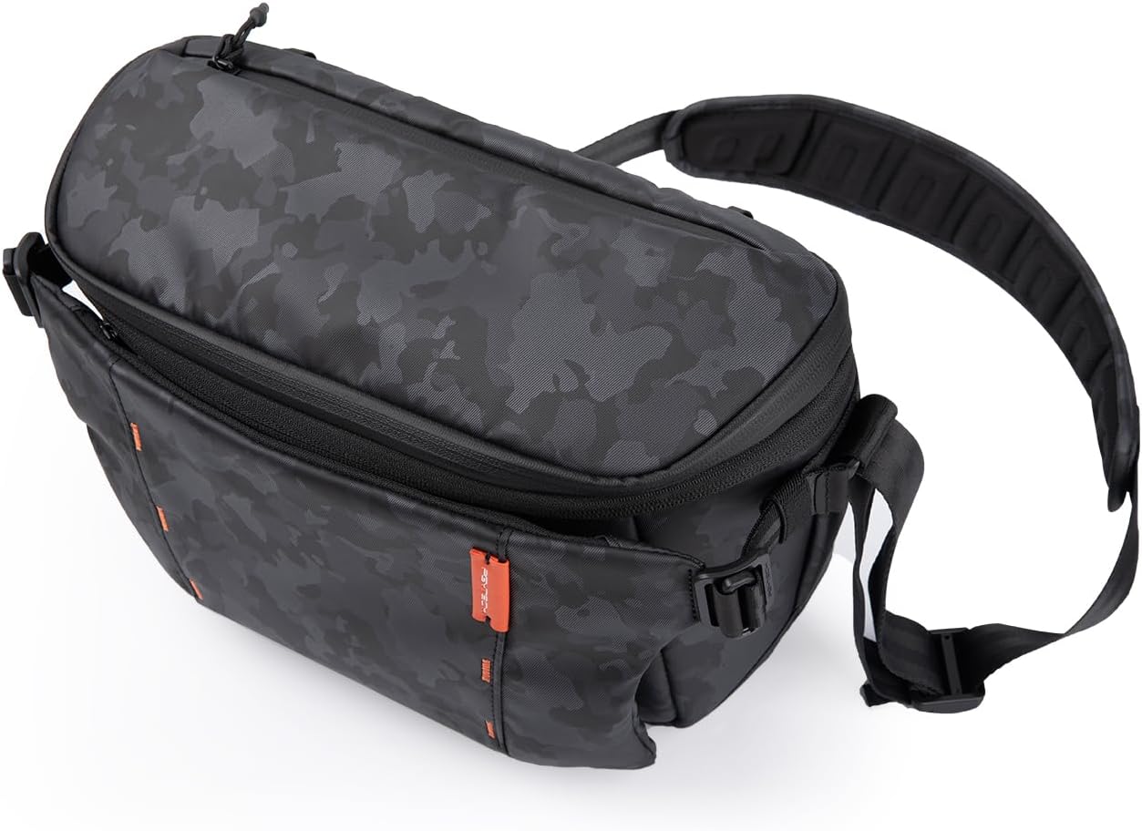 PGYTECH OneMo Sling Camera Bag 7L-9L, waterproof Crossbody Camera Shoulder Bag for Photographers Travel, DSLR Camera Bag for Sony/Canon/Nikon/DJI Mavic/Mirrorless/Tripod/Laptop