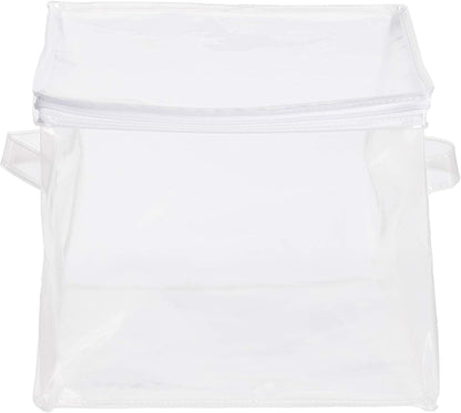 Amazon Basics Clear Zippered Organizers, 3-Pack
