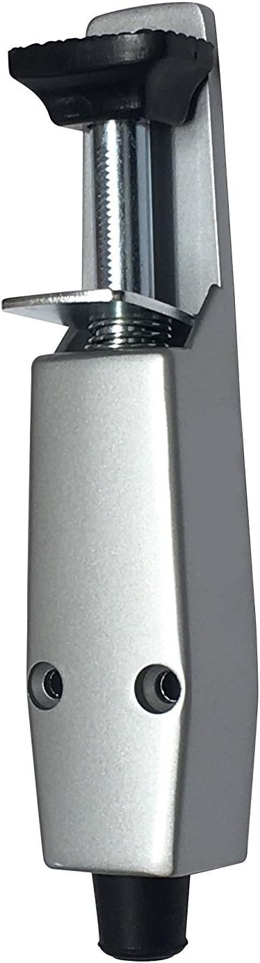 Pacific Doorware Heavy Duty Spring Loaded Step Down Push On Door Holder/Stopper (10, Aluminum)