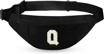 MAXTOP Large Crossbody Fanny Pack with 4-Zipper Pockets,Gifts for Enjoy Sports Festival Workout Traveling Running Casual Hands-Free Wallets Waist Pack Phone Bag Carrying All Phones