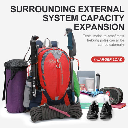INOXTO Small Hiking Backpack with 2L Water Bladder and Waterproof Rain Cover, 25L Hydration Daypack for Travel, Cycling, Camping, Outdoor