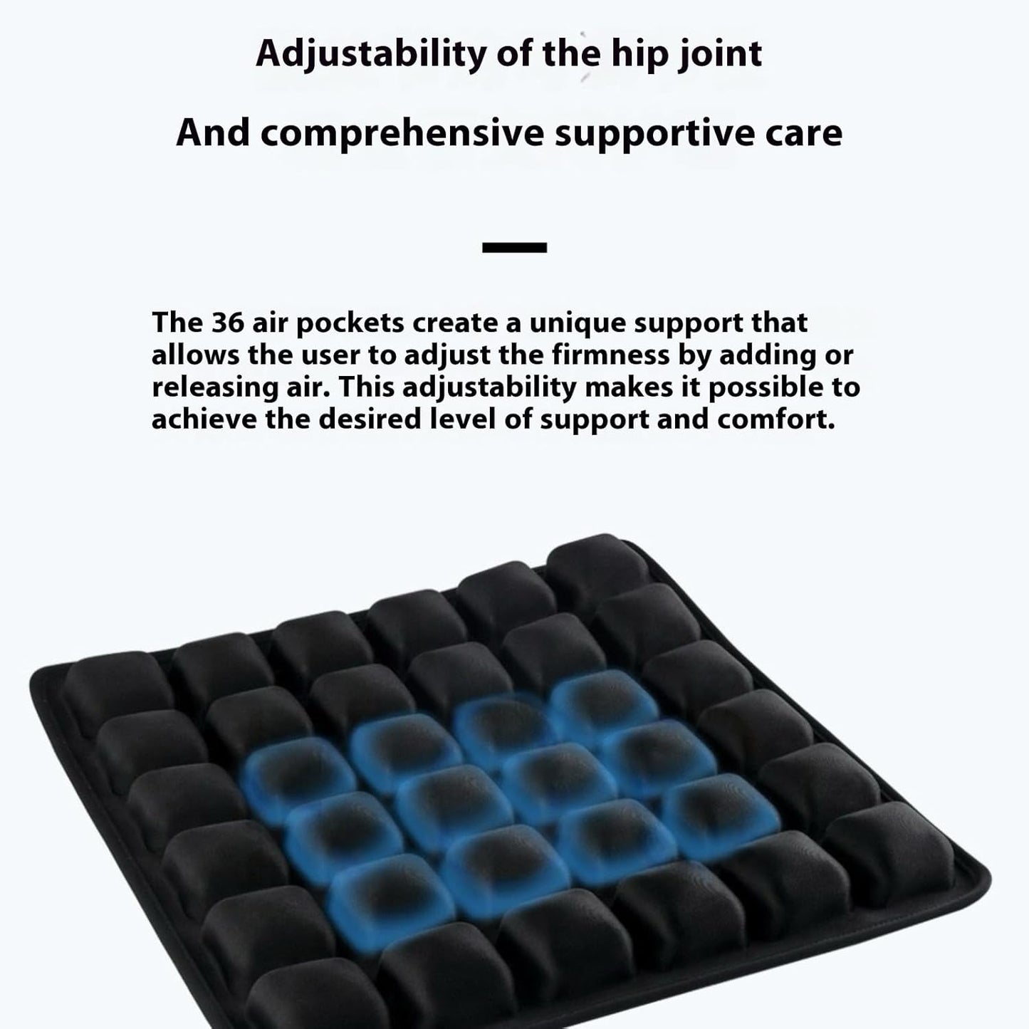Sondor Travel Seat Cushion - Inflatable Airplane Seat Cushion for Travel.Suitable for Long Distance Sedentary People to Use,Easy to Carry.