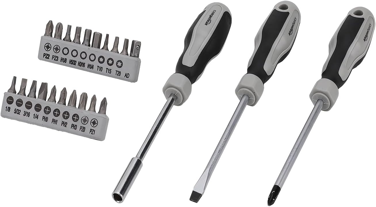 AmazonBasics 173-Piece General Household Hand Tool Set