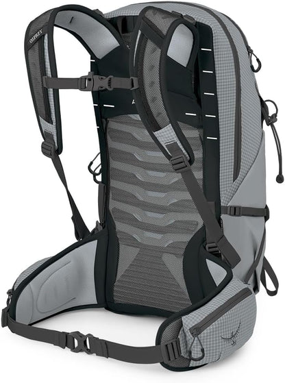Osprey Talon Pro 20L Men's Hiking Backpack with Hipbelt, Silver Lining