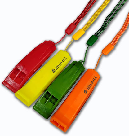 Emergency Safety Whistle with Lanyard, Loud Pea-Less Survival Whistles for Boating Kayaking Life Vest Paddle Board Rescue Signaling.