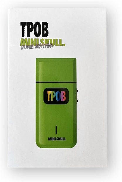 TPOB Mini Skull Single Shaver Compact Design That can fit in Your Pocket with a Turbo Charged Motor, Perfect for Both Professional and at-Home use (Slime)
