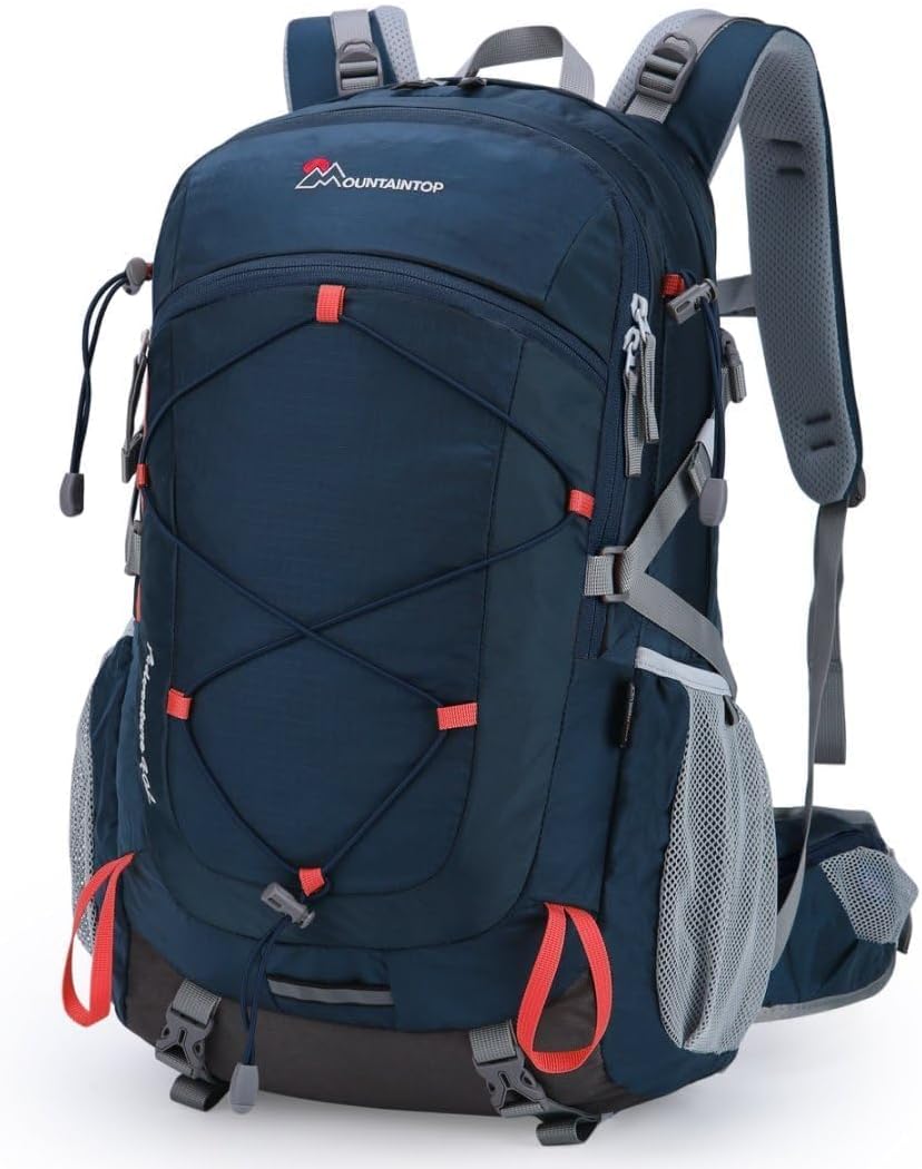 MOUNTAINTOP 25L/40L Hiking Backpack,Lightweight Travel Backpack for Men Women Outdoor Backpacking, Camping