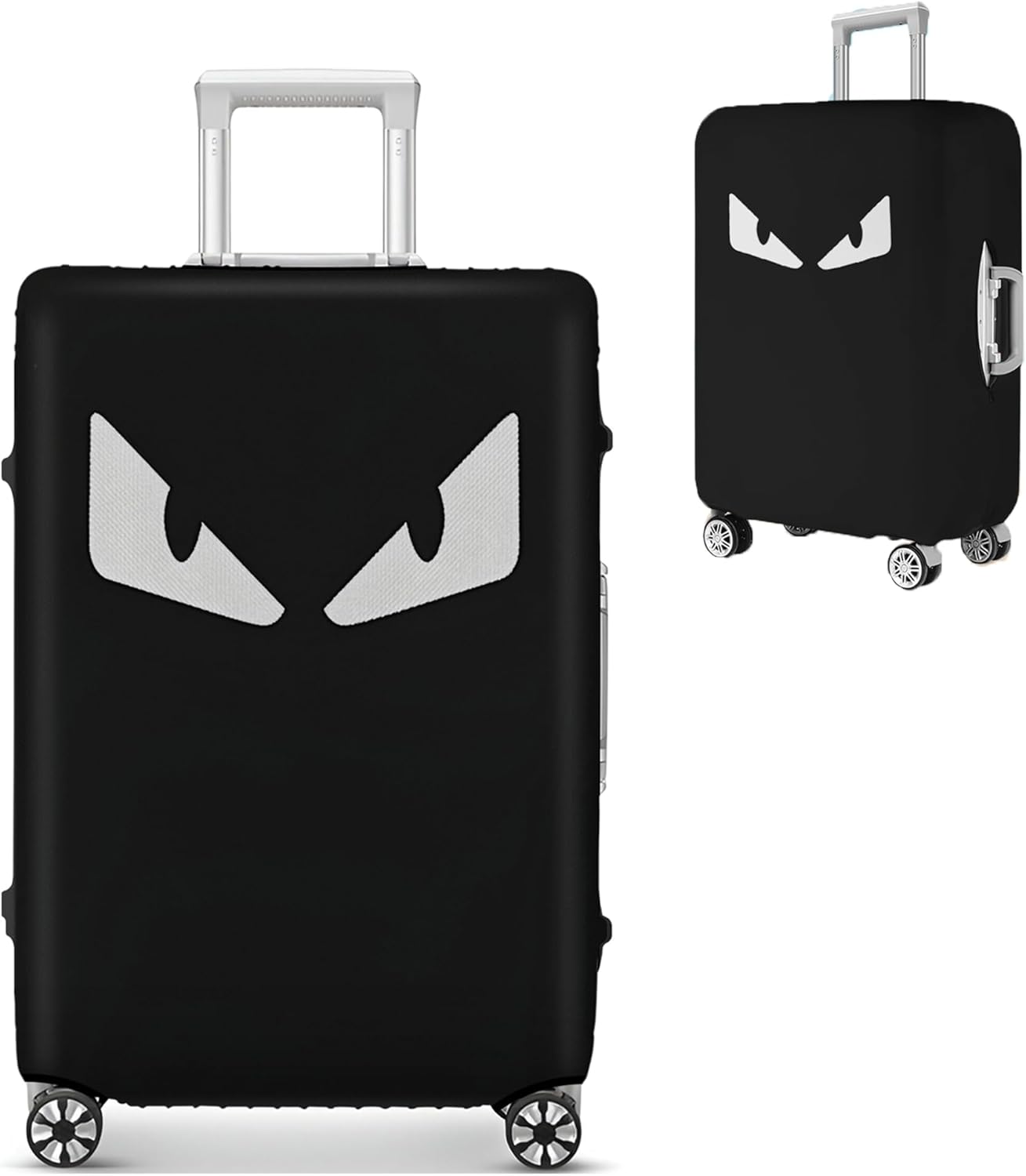 Luggage Covers For Suitcase Tsa Approved, Washable suitcase Cover Elastic Luggage Protector Scratch Resistant Suitcase Cover For 18-20 Inch Wheeled Luggage(Eye-20 inch)