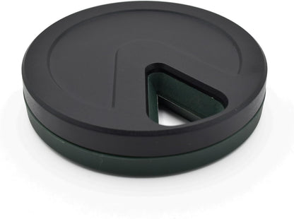 Travel RX Pill Case by Type Two Labs – Weekly 7 Day Pill Box, Compact Magnetic Organizer for Pills fits Purses or Pockets, Rugged Daily Caddy Holds Vitamins, Supplements, Medication. (PNW Green)
