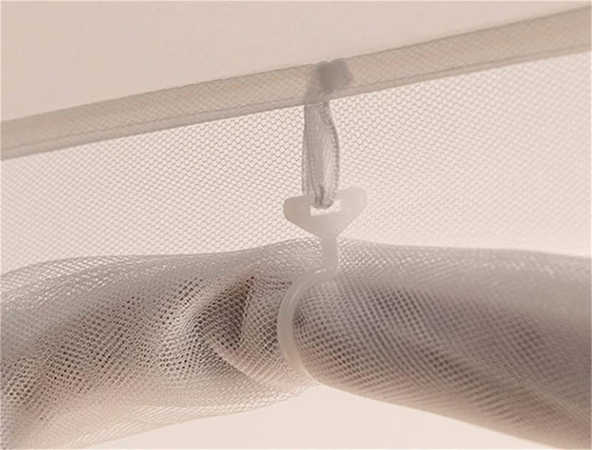 CdyBox Folding Mosquito Net Tent Canopy Curtains for Beds Home Bedroom Decor (Gray, 1.5X2.0m)
