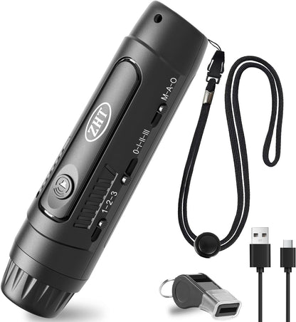 ZHT Electronic Whistle for Coaches, Referees, Teachers - 3 Tones & 3 High Volume, Handheld Whistles with Lanyard - Sports Whistle for Volleyball Soccer, Outdoor Camping, Emergency Safety