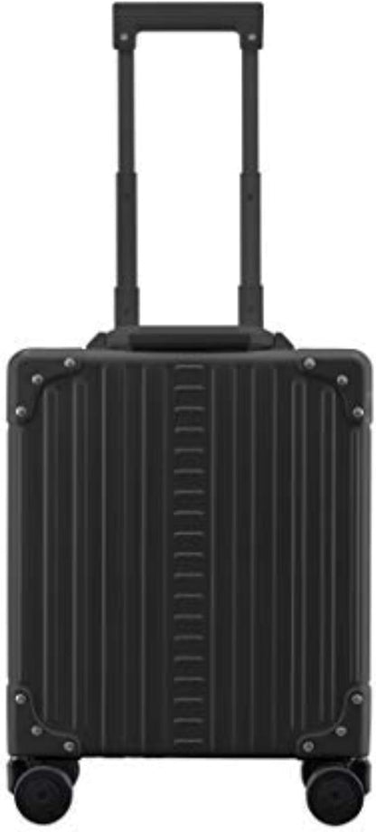 All Aluminum Lightweight 16” Premium Vertical Underseat Carry-On Luggage. Business Briefcase with Wheels - Hardshell Suitcase
