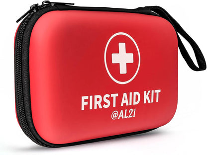All-Purpose First Aid Kit 184 Pieces, Emergency Kit for Home, Travel, Car, Business, Worksite and Office, Portable Emergency Supplies for Minor Cuts, Scraps, Sprains & Burns