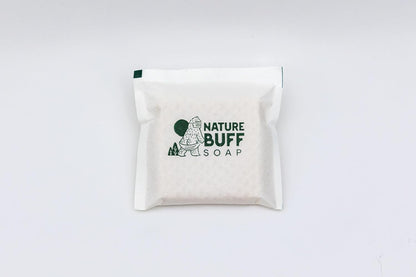 2-Pack Biodegradable Soap Unscented Travel-Sized Camping Soap Bars -All-In-One Backpacking Essentials Outdoor Recreation Soap Bar and Washcloth (Includes Travel Case)