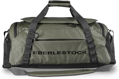 Eberlestock Hyllus Duffel Bag for Men - Durable, Water-Resistant, Small Men's Duffle Bag with Zipper Pockets, Ideal for Travel & Gym, Tactical Gear Bag, Hunting, Fishing, Camping - Military Green, 45L