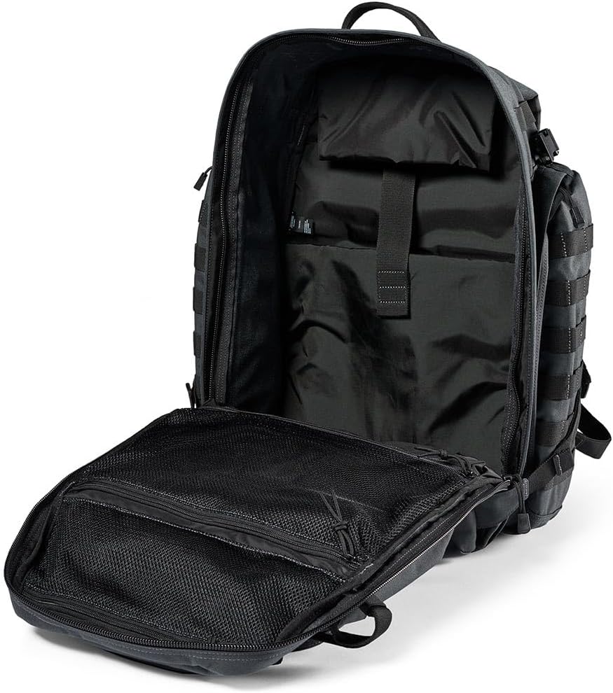 5.11 Tactical Backpack, RUSH 72 2.0 Military Survival Molle Back Pack with Laptop Compartment, Large, 55L, Style 56565ABR