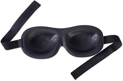 Bucky Ultralight Travel & Sleep Chevron Eye Mask, Gray, One Size