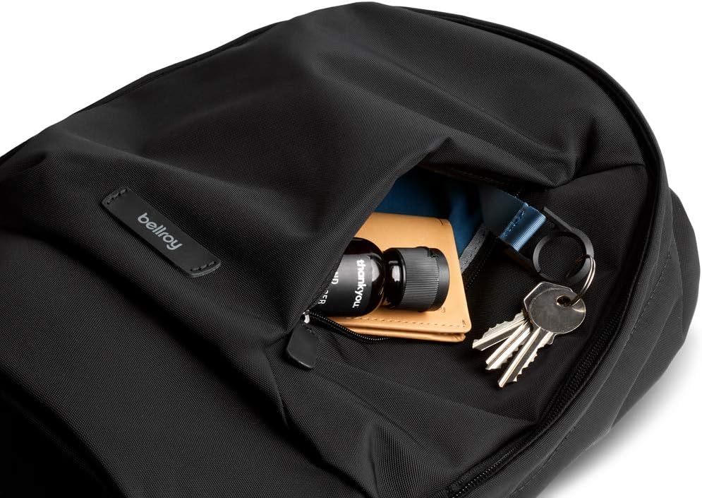 Bellroy Classic Backpack Compact – (Laptop Bag, Laptop Backpack, 16L) - Black