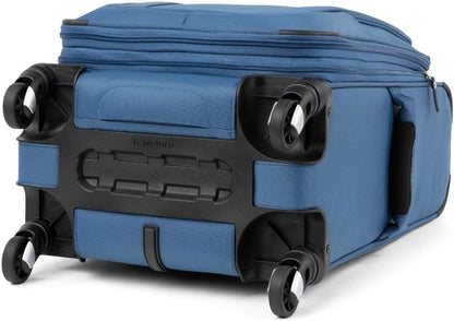 Travelpro Maxlite 5 Softside Expandable Carry-On Luggage with Spinner Wheels, Lightweight, 21-Inch —Ensign Blue