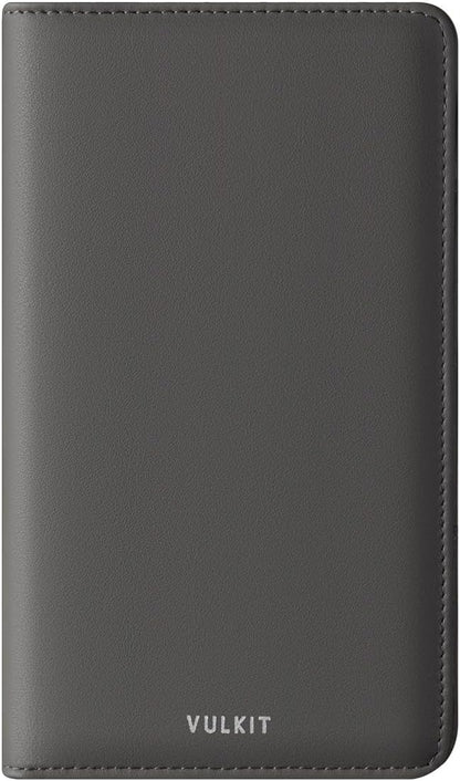 VULKIT Passport Holder Wallet RFID Blocking Travel Wallet for Men & Women