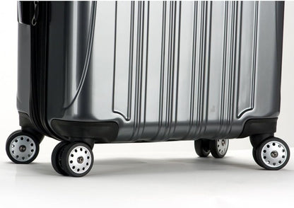 DELSEY PARIS Helium Aero Hardside Expandable Luggage with Spinner Wheels, Black, Carry-On 19 Inch