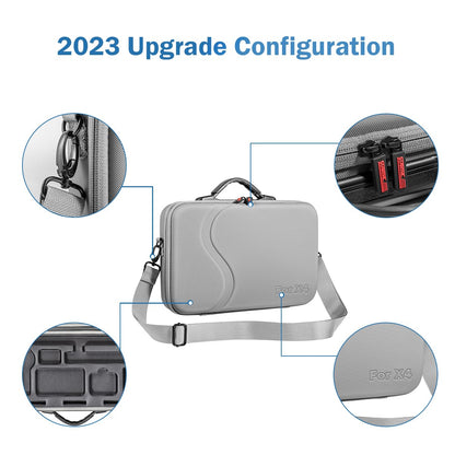 METACUCU 360 X4 Case Waterproof Portable Storge Bag for 360 One X4 Camera Accessories Travel Case for 360 X4 Camera Accessory Organizer